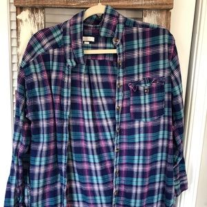 aerie colorful flannel